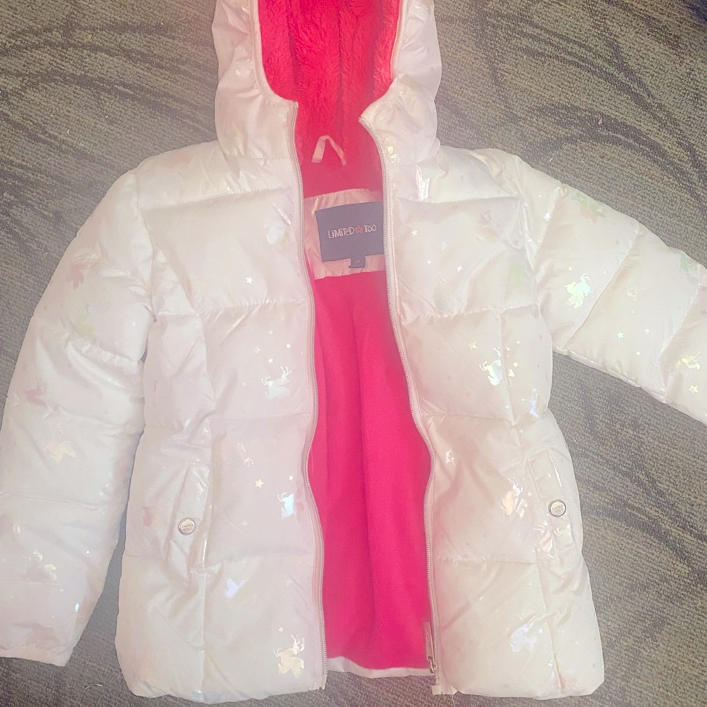 Toddler coat unicorn